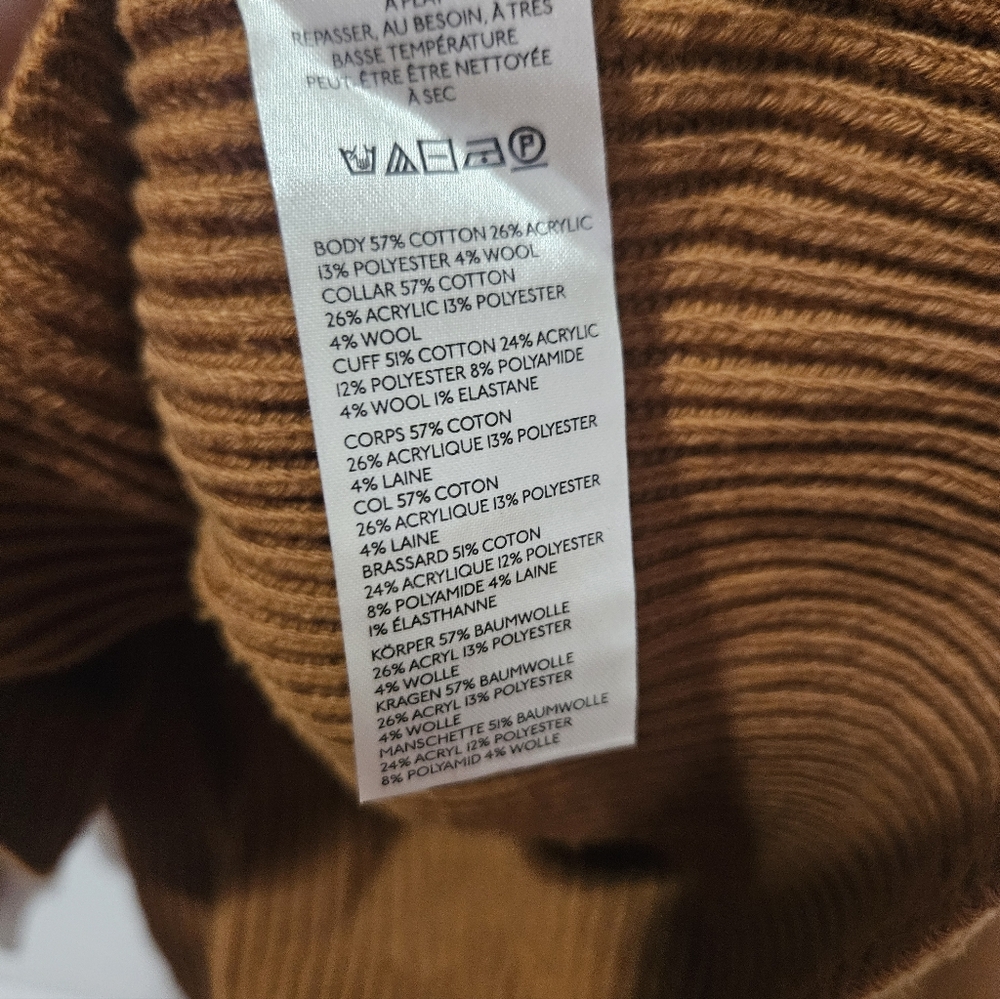 Maeve Anthropologie Ribbed Sweater 3X - Picture 6 of 6